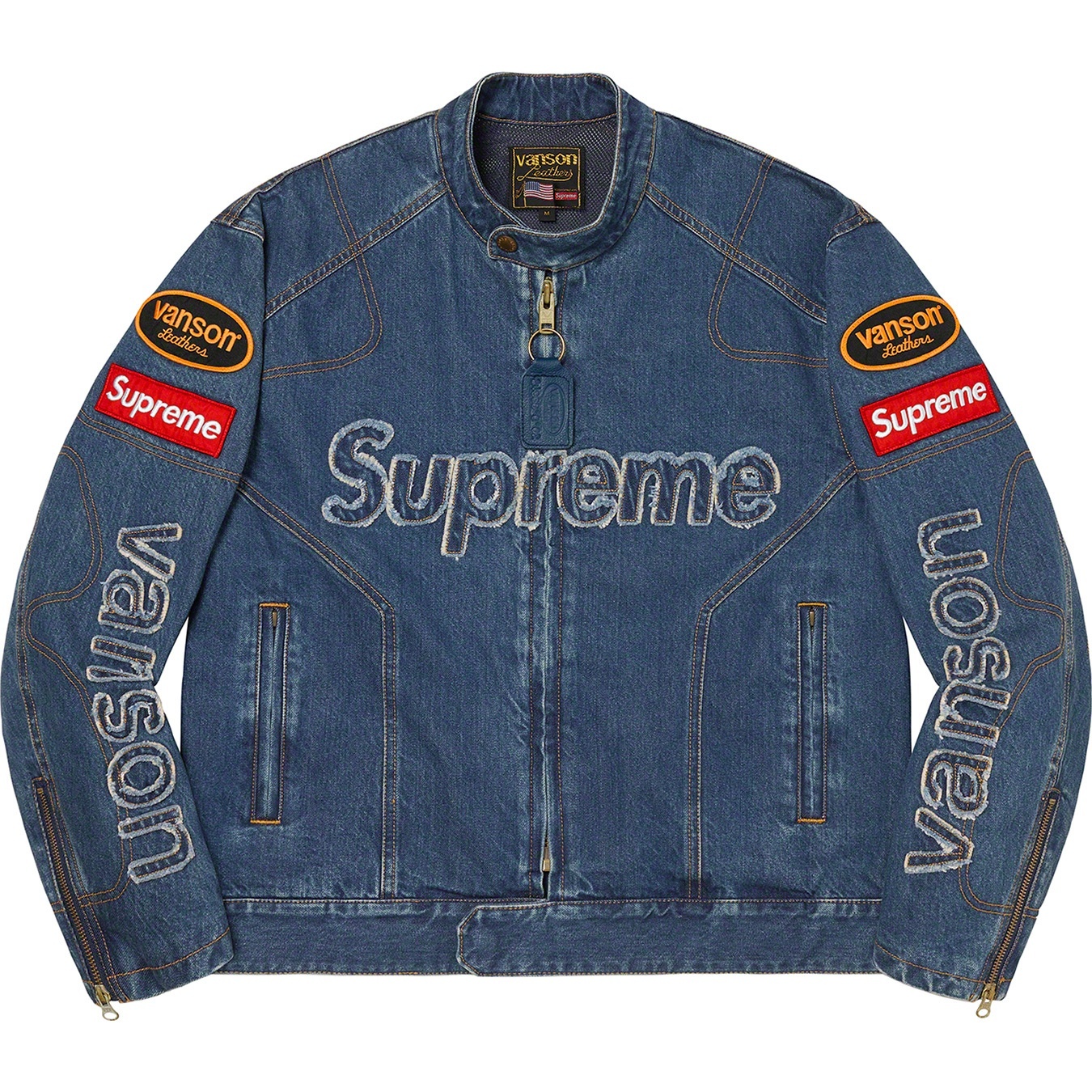 Supreme®/Vanson Leathers® Cordura® Denim Jacket view 20
